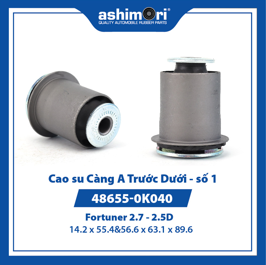 Cao su Càng A Trước Dưới - số 1 SBHTY-20229/OEM No.48655-0K040