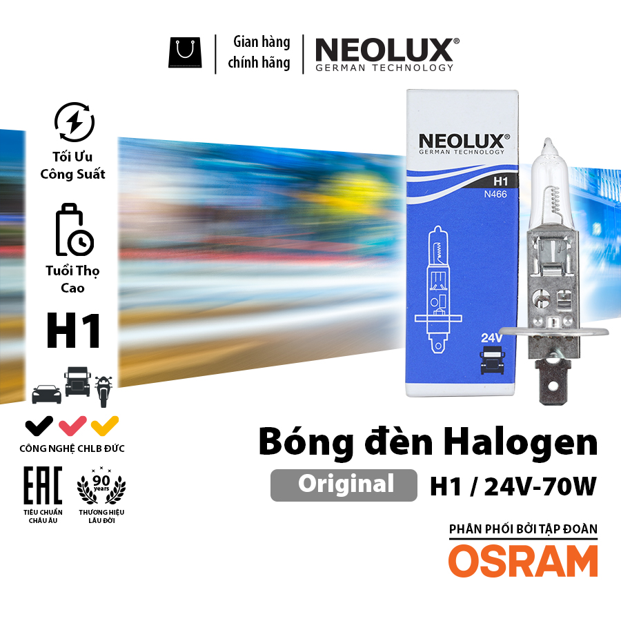 [BDNLXH124VN466] Bóng H1 N466 24V - 70W NEOLUX