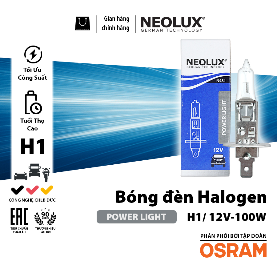 [BDNLXH112VN481] Bóng H1 N481 12V - 100W NEOLUX