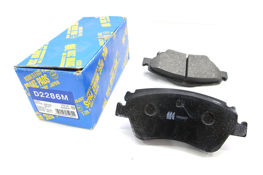[7CHBTD2286M] Bố thắng đĩa MK D-2286M-01