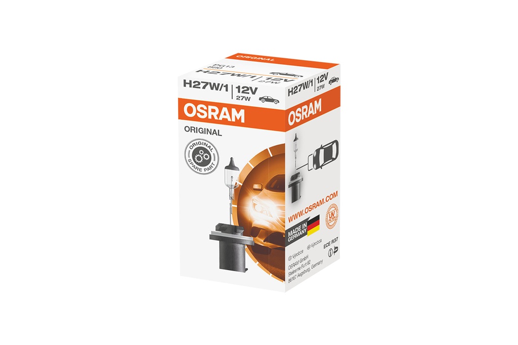 Bóng Halogen Original H27 12V 27W (Chân Thẳng) 880 Hiệu Osram