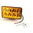 Đèn Led lõm 4D VIAIR chữ nhật 8 bóng JMJ-2F24-GB-Y vàng 12-30V 91*152
