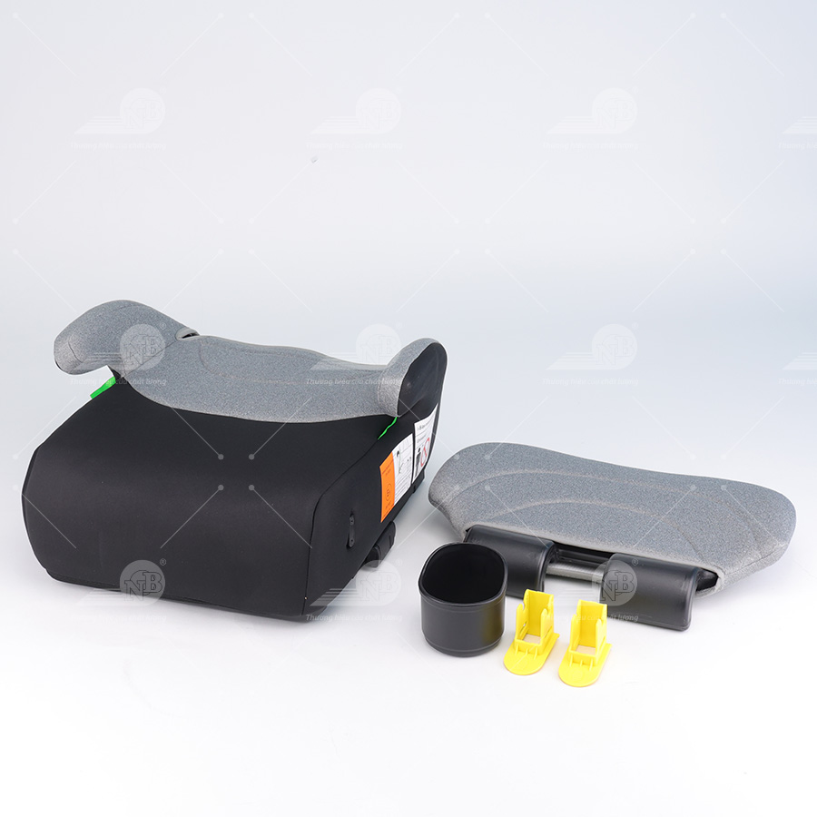 [GTEXGET002ADX] Ghế ngồi trẻ em ET-002A Đen/xám (ISOFIX) có tựa lưng