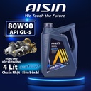 Nhớt Hộp Số Thường Aisin 80W-90 GL-5  4 Lít GSL58094P