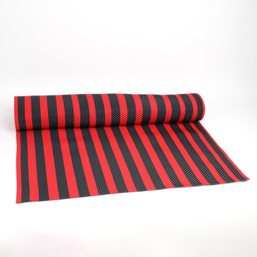 [TCHB005DDO] Lót sàn cuộn CIND 3D chữ nhật HB005 đen/ đỏ Size 9M*1.2M