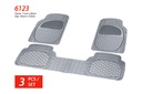 PLASTIC MAT PACKY PODA  6123-GREY  3PCS/1SET