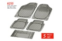 PLASTIC MAT PACKY PODA  6255-SMOKE  5PCS/1SET