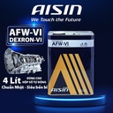 Nhớt Hộp Số Tự Động Aisin AFW-VI DexronVI  4 Lít ATFDVI4S