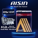 Nhớt Hộp Số Tự Động Aisin CFEx CVTFMulti  4 Lít CVTF004S/CVTFP04SB