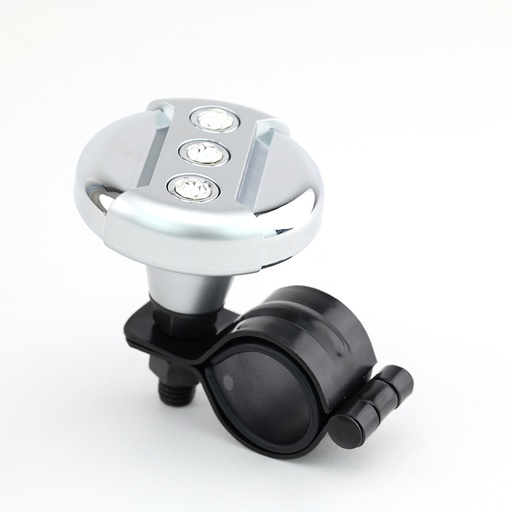 [TQJM7606PS] STEERING WHEEL KNOB
Silver with diamon JM-7606PS