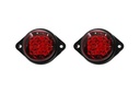 Đèn hông tròn VIAIR VI-004-10V-30V đỏ 85*30*61.5mm 2PCS/SET