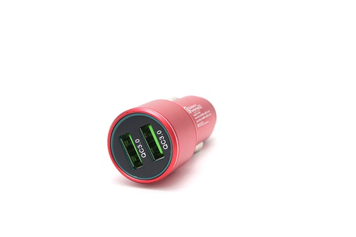 [SDTMHC75DO] Multi-function mobile phone charger C75快充3.4A-12V-24V Red