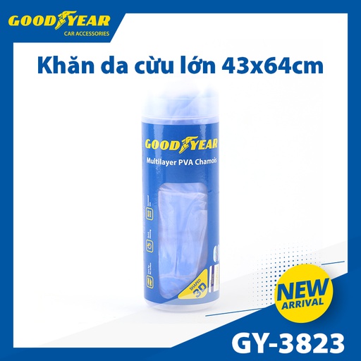 [KLXGY3823] Khăn da cừu lớn GOODYEAR GY-3823 43*64cm