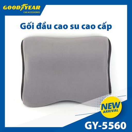 [GDGY5560] Gối đầu cao cấp GOODYEAR GY-5560 (26*21*10CM) xám đen