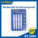 Bộ dán cửa GOODYEAR GY-5581 trắng trong