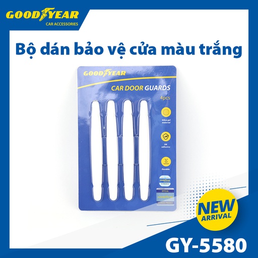 [BVCGY5580] Bộ dán cửa GOODYEAR GY-5580 trắng