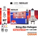 Bóng Halogen Tăng Sáng 150% H7 12V 55W N499EL1-2SCB Hiệu Neolux