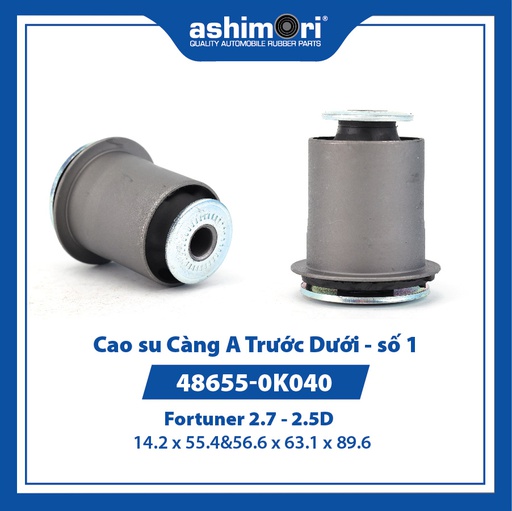 [9HCSSBHTY20229] Cao su Càng A Trước Dưới - số 1 SBHTY-20229/OEM No.48655-0K040