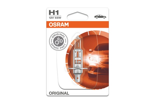 [BDOH112V6415001B] Bóng Halogen Original H1 12V 55W 64150-01B Hiệu Osram