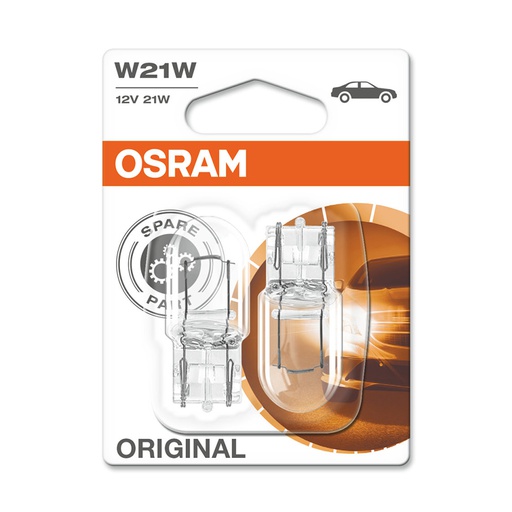 [BDOT2012V750502B] Bóng Chân Ghim Lớn 1 Tim Original W21W 12V 21W 7505-02B Hiệu Osram