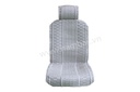 Bộ lót ghế da cao cấp (LSG-1402-Grey) Xám - không gù (1set/5pcs)