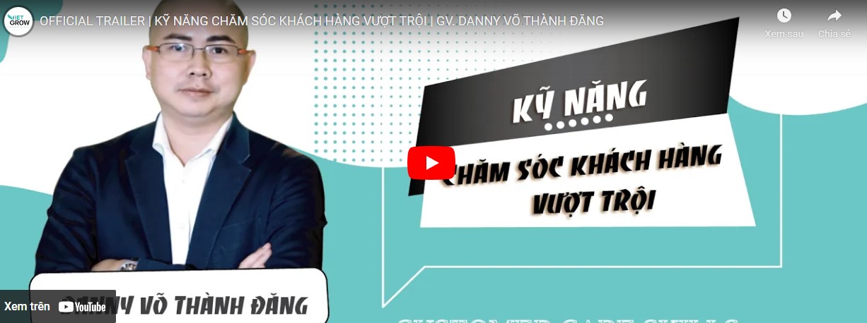 Kỹ năng chăm sóc khách hàng vượt trội